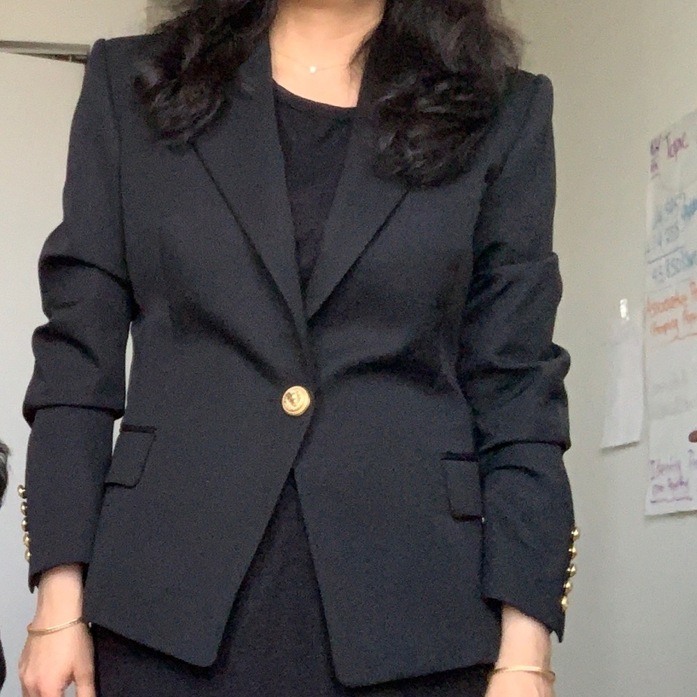 Sold 🎉🎊 balmain single-button blazer🎉